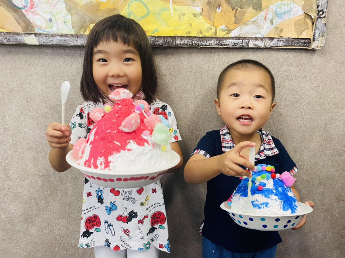 親子で作る「絶品かき氷」！夏のスイーツ工作